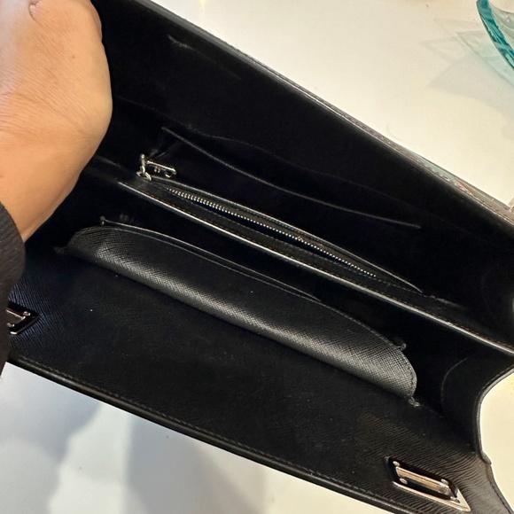 Prada Saffiano Graffiti Girl-Print Satchel Bag - Picture 4 of 9